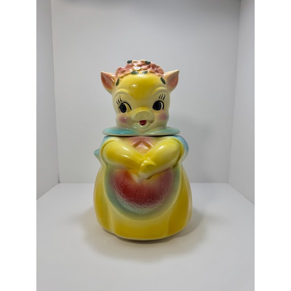 american bisque Other - Little miss piggy American bisque cookie jar Vintage